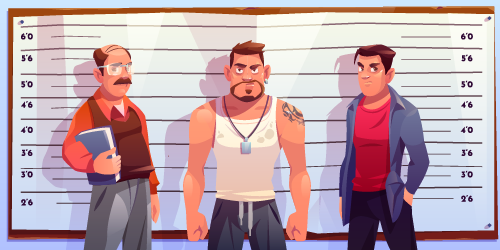 police line-up corporate bandits