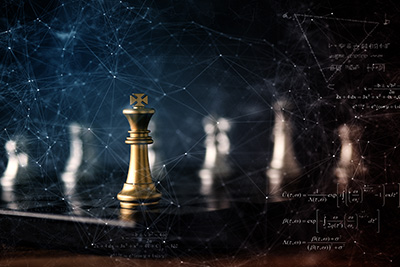 It Strategy Gold Chess Piece Gert Taeymans 400px