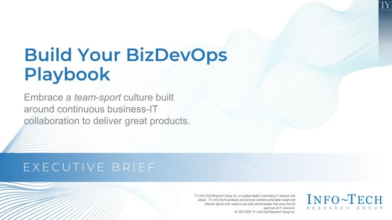 Build Your BizDevOps Playbook