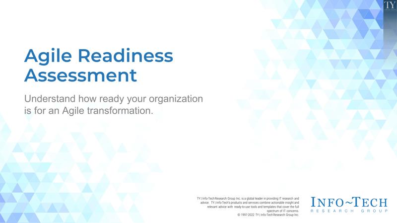 Agile Readiness Assessment Survey
