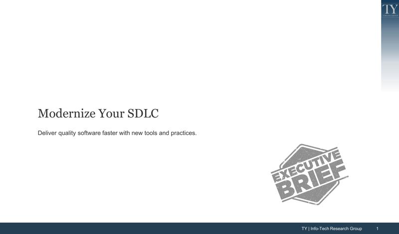 Modernize Your SDLC