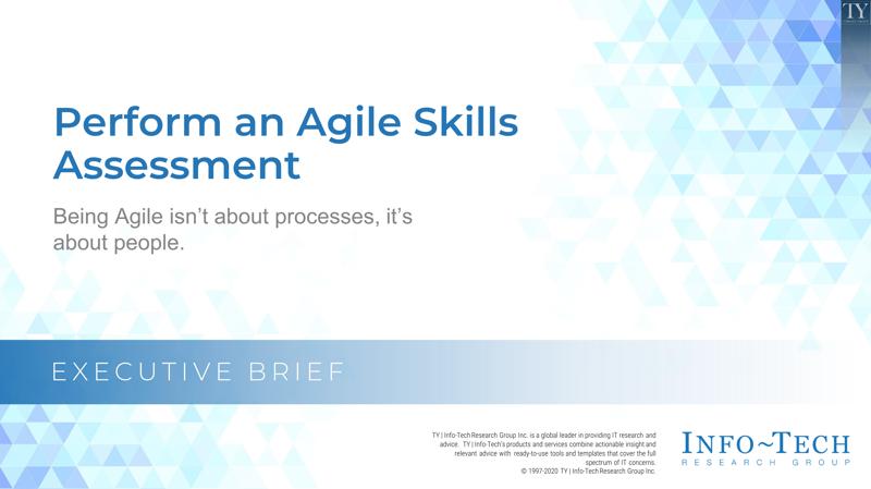 Perform an Agile Skills Assessment