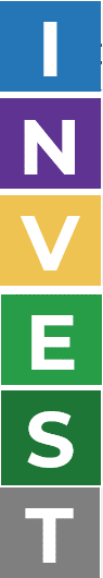 A vertical image of the Acronym: INVEST, taken from the first letter of each bolded word in the column to the right of the image.