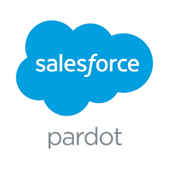 Logo for Salesforce Pardot.