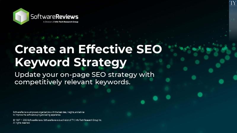 Create an Effective SEO Keyword Strategy