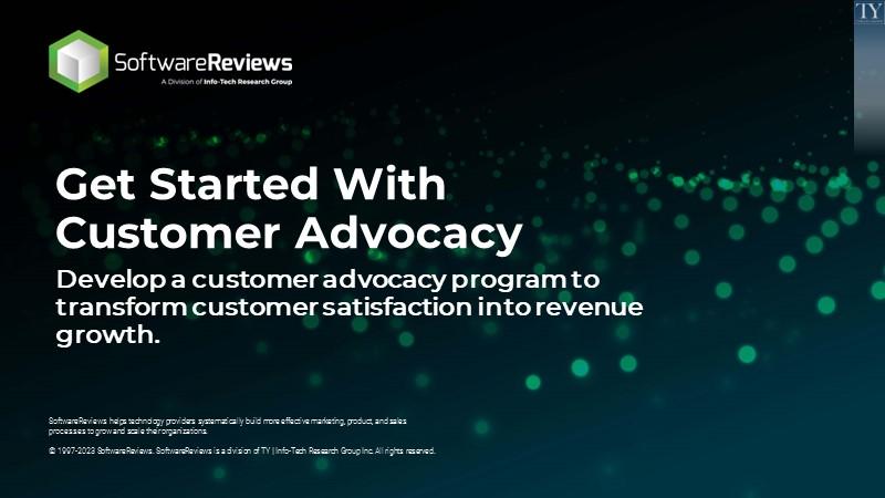 Get Started With Customer Advocacy