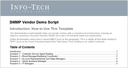 Sample of the SMMP Demo Script Template