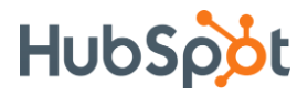 The logo for HubSpot