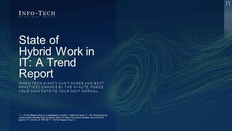 State of Hybrid Work in IT