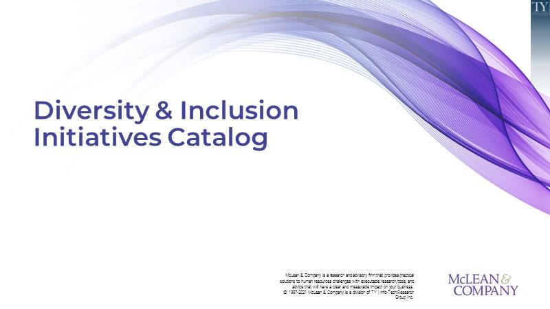 IT Diversity & Inclusion Tactics