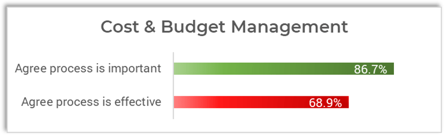 Graph of Cost and Budget Management