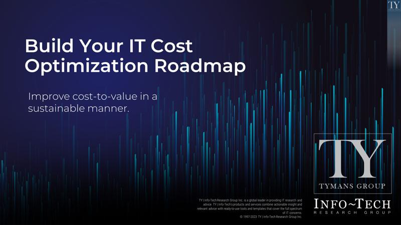 Build Your IT Cost Optimization Roadmap