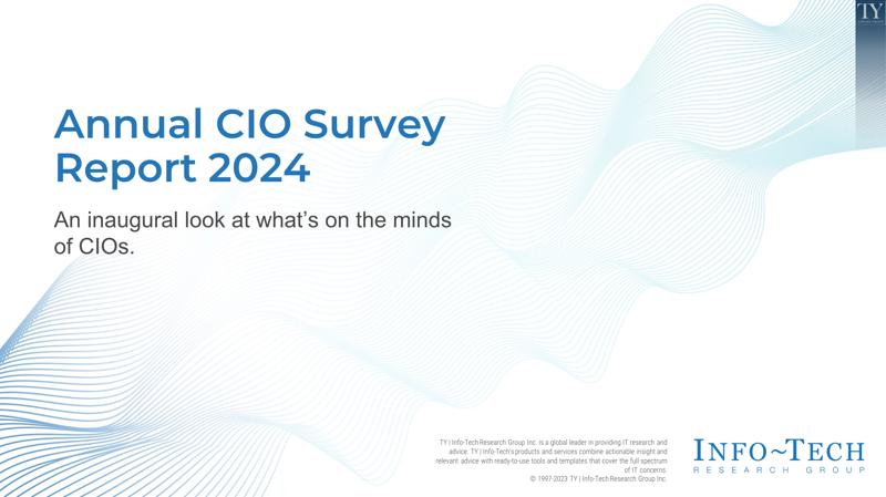 Annual CIO Survey Report 2024