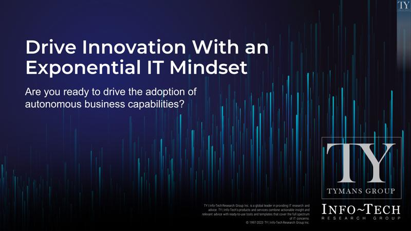Drive Innovation With an Exponential IT Mindset