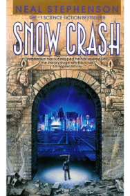 Cover of the book Snow Crash by Neal Stephenson.