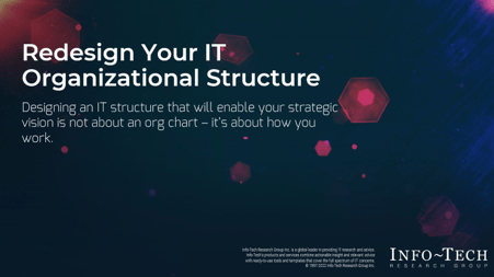 Redesign Your IT Organizational Structure