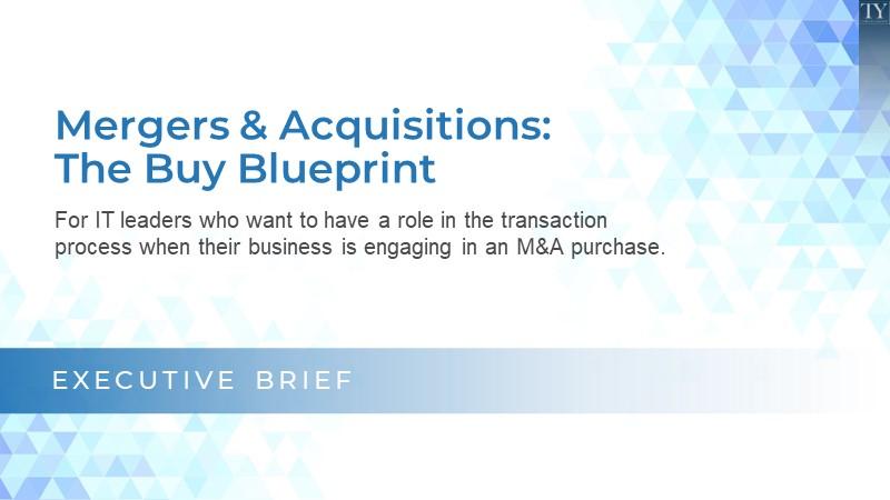 Mergers & Acquisitions: The Buy Blueprint