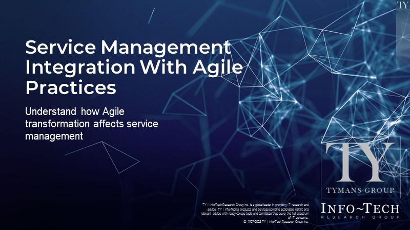 Service Management Integration With Agile Practices