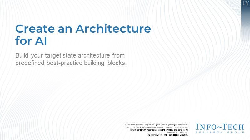 Create an Architecture for AI