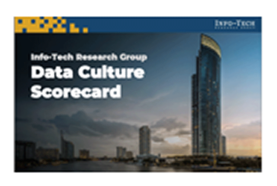 Screenshot of Info-Tech's Data Culture Diagnostic and Scorecard data-verified=
