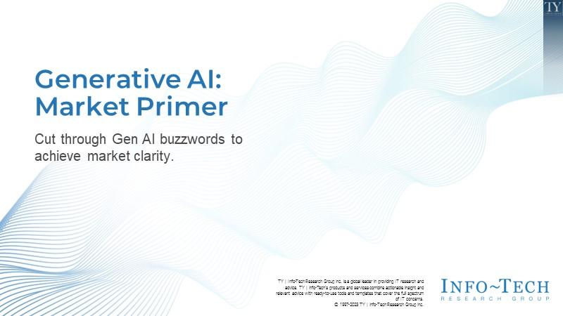 Generative AI: Market Primer