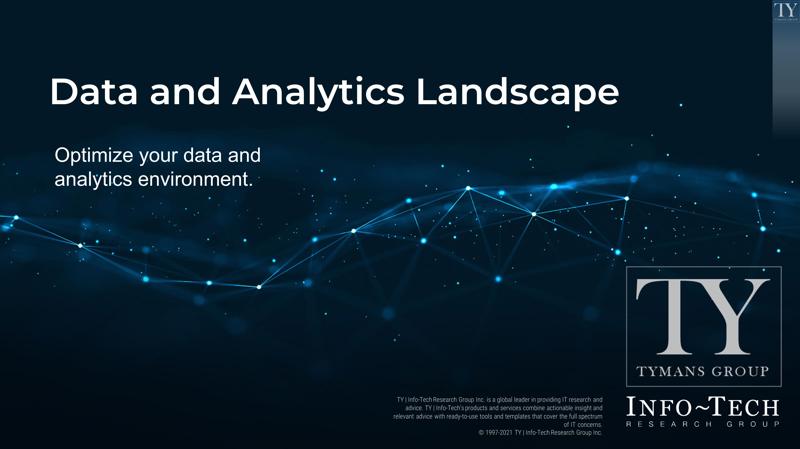 Understand the Data and Analytics Landscape