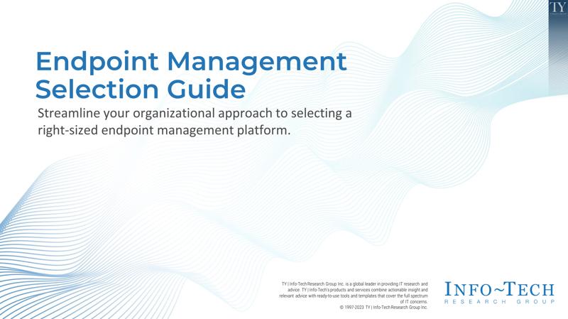 Endpoint Management Selection Guide