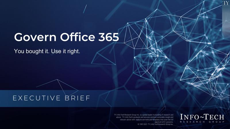 Govern Office 365
