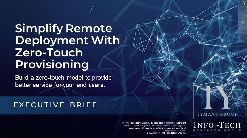 Simplify Remote Deployment With Zero-Touch Provisioning