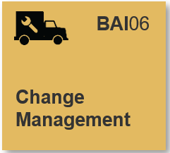 An icon for the 'BAI06 Change Management' template.