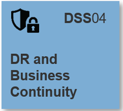 An icon for the 'DSS04 DR and Business Continuity' template.