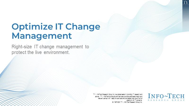 Optimize IT Change Management