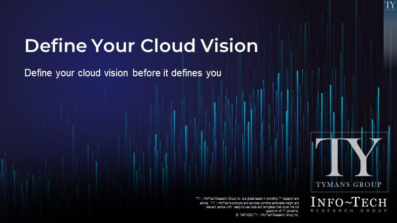 Define Your Cloud Vision