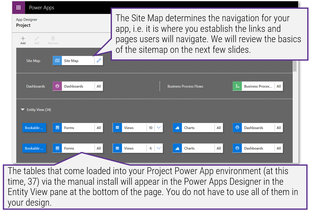 Screenshot of the 'App Designer' screen in 'Power Apps'.