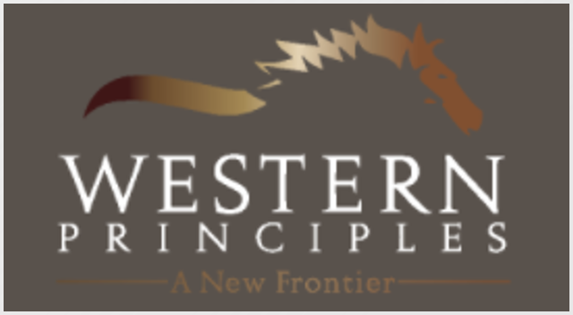 Logo for Western Principles.