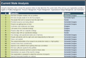 Sample of the PMO Role Definition Tool deliverable.