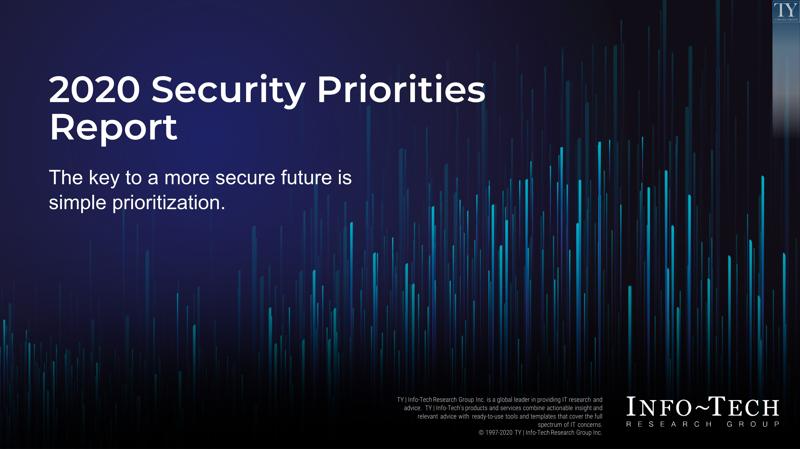 2020 Security Priorities Report