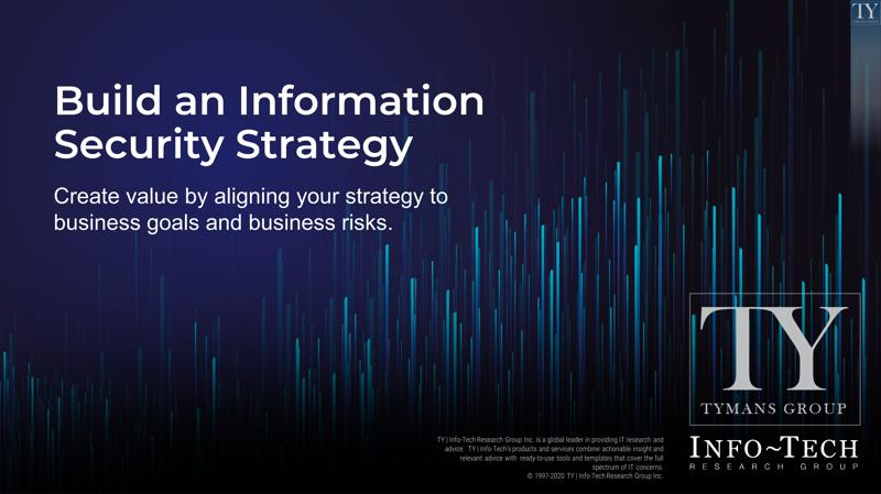 Build an Information Security Strategy