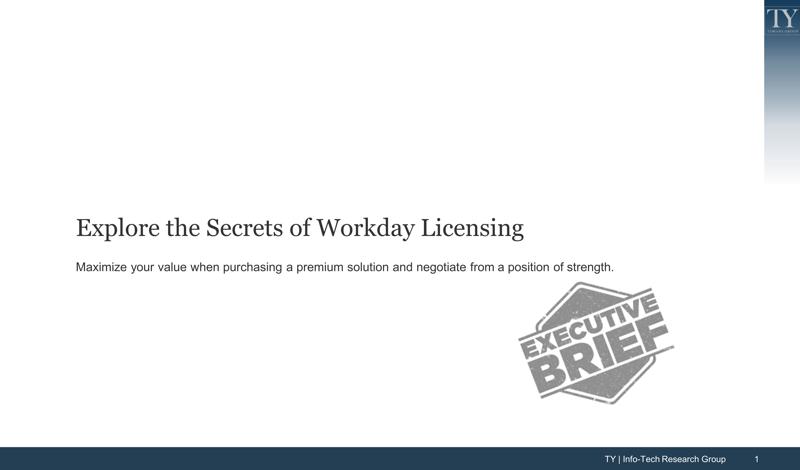 Explore the Secrets of Workday Licensing