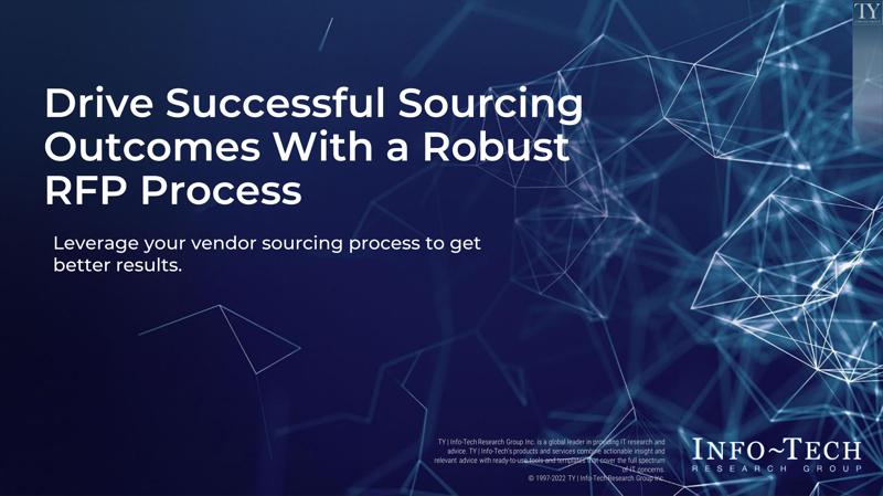 Drive Successful Sourcing Outcomes With a Robust RFP Process