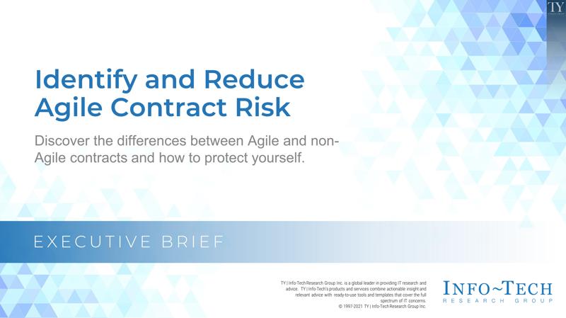 Identify and Reduce Agile Contract Risk